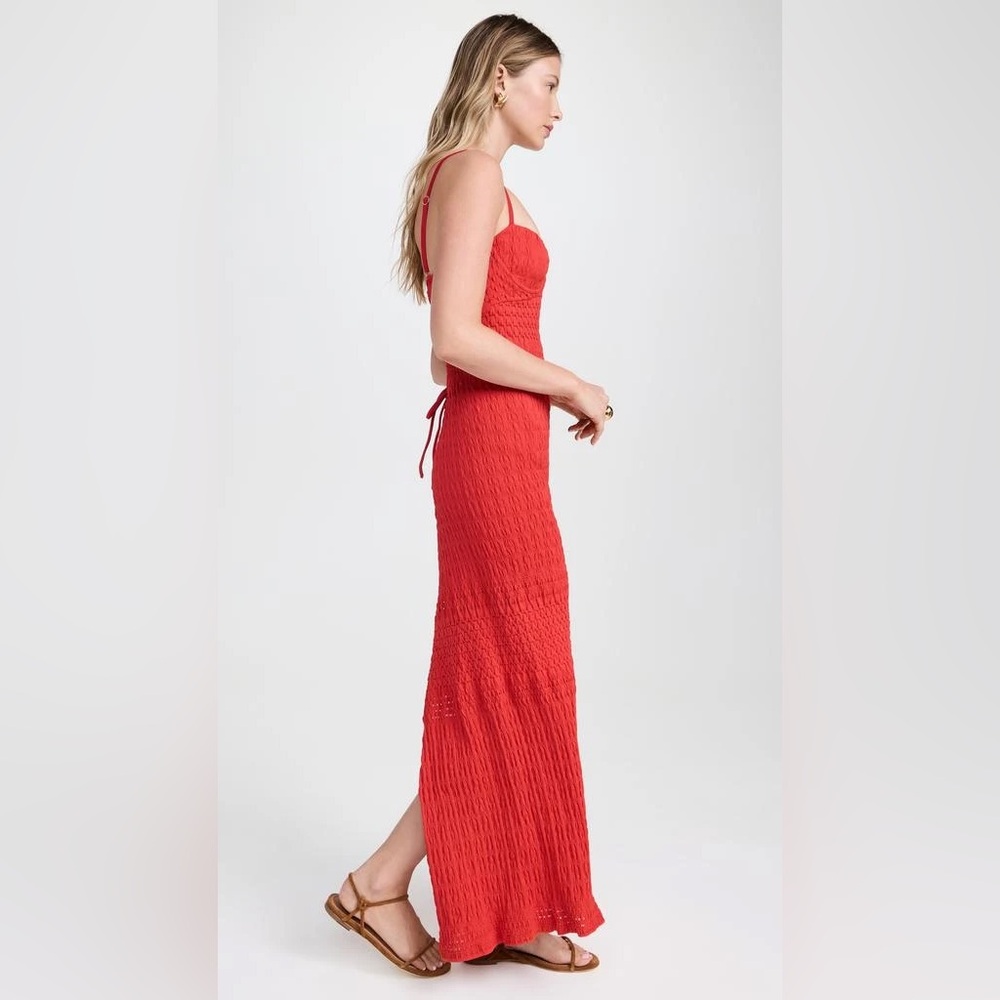Peixoto Mara Maxi Dress in Española Red size Small - Picture 5 of 11